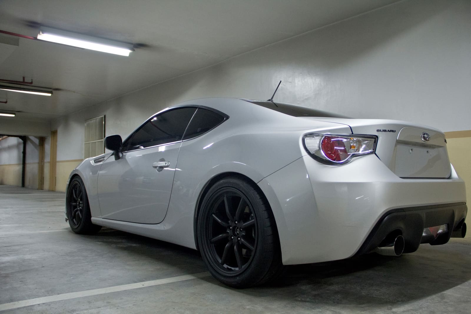 2013 Subaru BRZ with 18x8.5 Rota Titan wheels