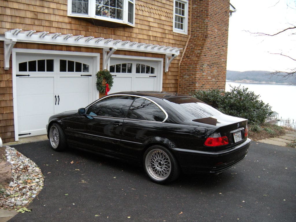 2000 BMW 330 with 18x8 BBS RC090 wheels