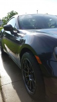 2013 Subaru BRZ with 17x9 Rota Titan wheels