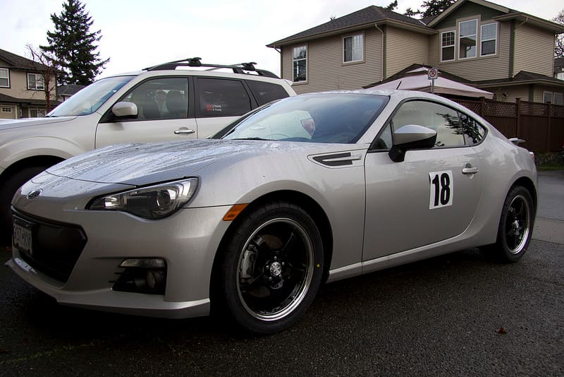 2013 Subaru BRZ with 17x7 Speedy Lite wheels