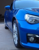 2013 Subaru BRZ with 17x7.5 Sparco Assetto Gara wheels