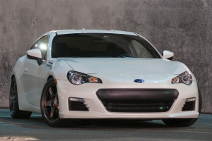 2013 Subaru BRZ with 18x8.5 SSR GT F01 wheels
