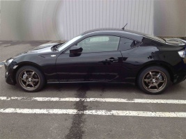 2013 Subaru BRZ with 17x7.5 SSR Type-C RS wheels