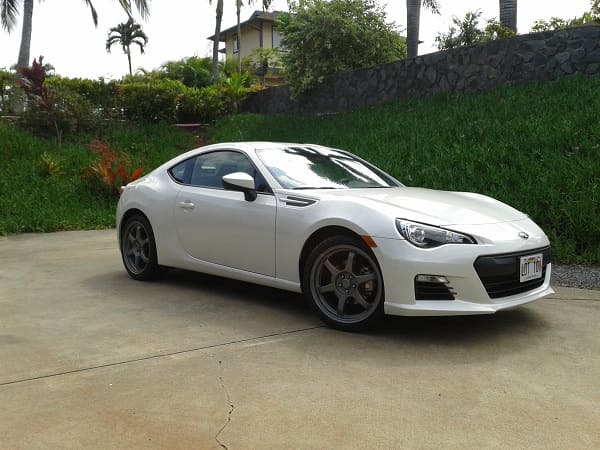 2013 Subaru BRZ with 18x8 TRMotorsports C2 wheels