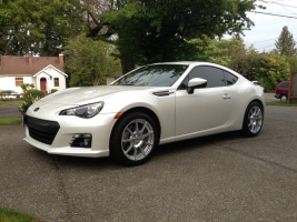 2013 Subaru BRZ with 17x8 TSW Interlagos wheels