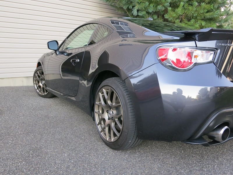 2013 Subaru BRZ with 17x8 TSW Nurburgring wheels