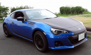 2013 Subaru BRZ with 18x8 Volk Racing C345 Ultralight wheels