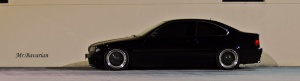 2000 BMW 323 with 17x8 BBS RC090 wheels