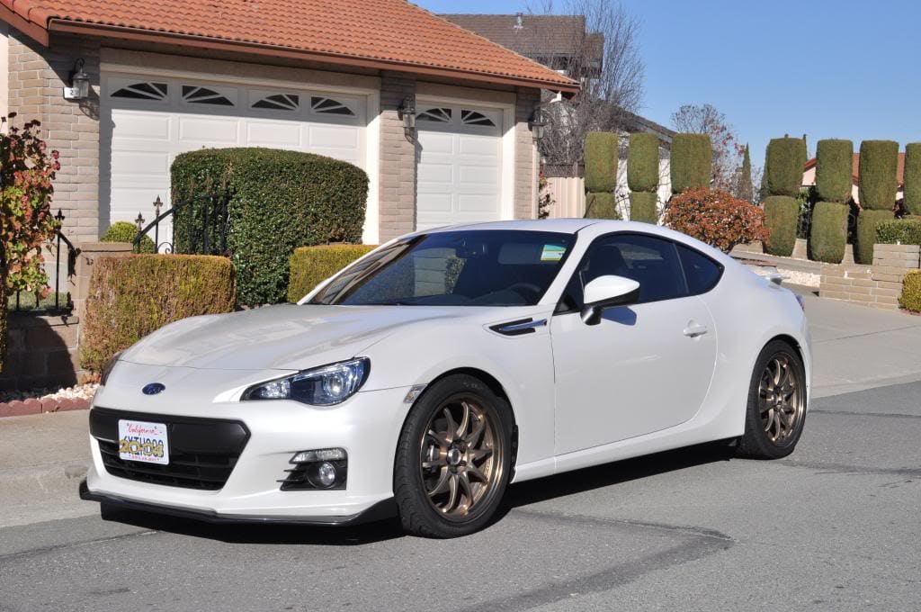 2013 Subaru BRZ with 18x8.5 Volk Racing CE28N wheels