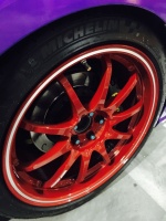 2013 Subaru BRZ with Volk Racing CE28 wheels