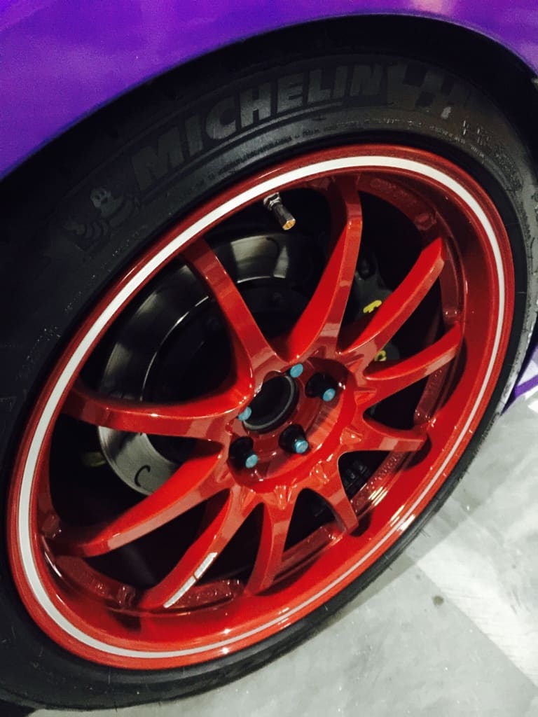2013 Subaru BRZ with Volk Racing CE28 wheels