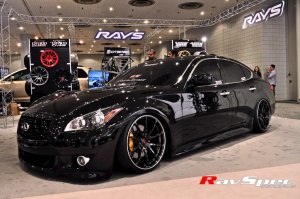 2011 Infiniti M37 with Volk Racing G25 wheels