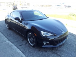 2013 Subaru BRZ with 17x7.5 Volk Racing LE37K wheels