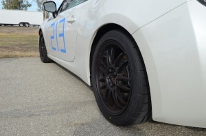 2013 Subaru BRZ with 17x8 Volk Racing RE30 wheels