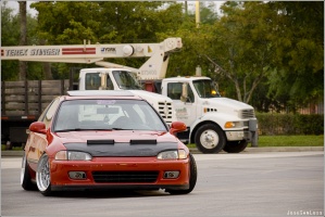 1994 Honda Civic with 16x9 Raderwerk P-90 wheels