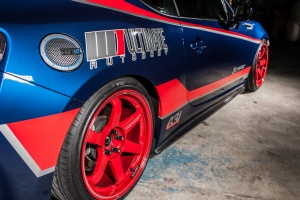 2013 Subaru BRZ with 18x10 Volk Racing TE37 wheels