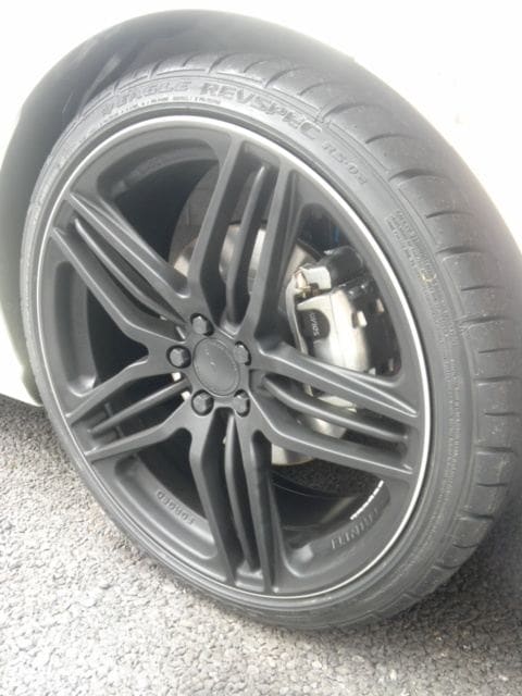 2013 Subaru BRZ with 19x8 Volk Racing Triniti V wheels