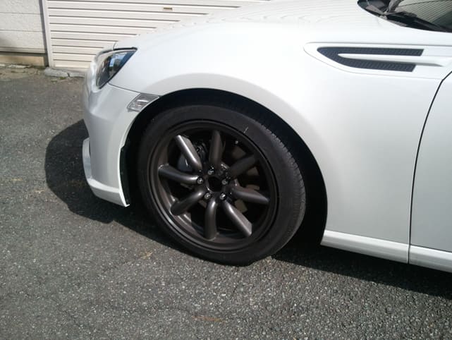 2013 Subaru BRZ with 17x7 Watanabe F8 wheels
