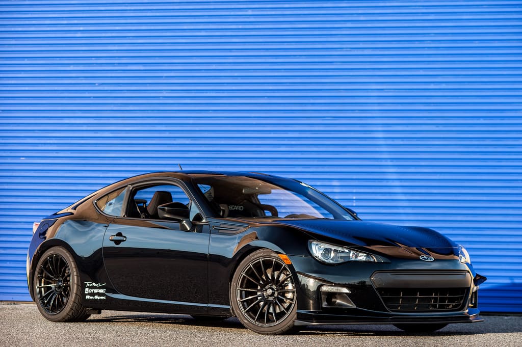 2013 Subaru BRZ with 18x9.5 WedsSport SA-15R wheels