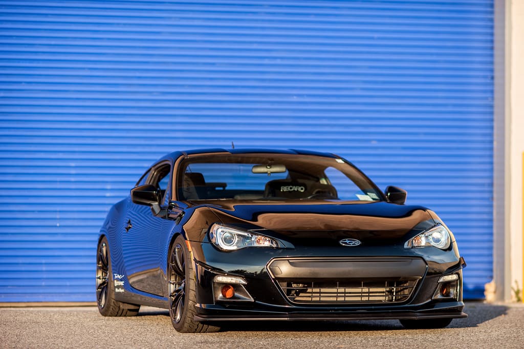 2013 Subaru BRZ with 18x9.5 WedsSport SA-15R wheels