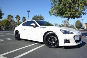 2013 Subaru BRZ with 18x9 WedsSport SA-67R wheels