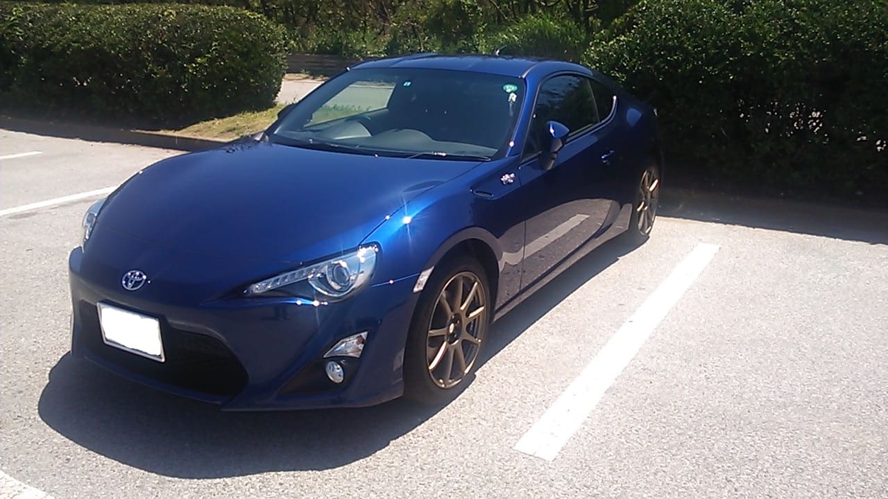 2013 Subaru BRZ with 17x7.5 WedsSport SA-70 wheels