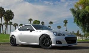 2013 Subaru BRZ with 18x8.5 WedsSport TC105N wheels