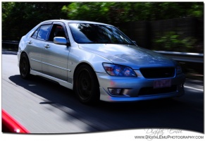 2001 Lexus IS 300 with 17x7.5 Volk TE37 wheels