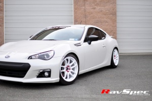 2013 Subaru BRZ with 17x9 Work Emotion CR Ultimate "Kiwami" wheels