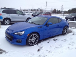 2013 Subaru BRZ with 18x8.5 Work Emotion CR Ultimate "Kiwami" wheels