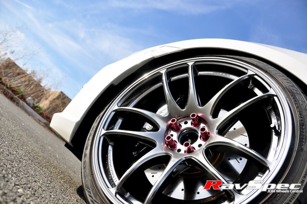 2013 Subaru BRZ with 19x9.5 Work Kiwami wheels