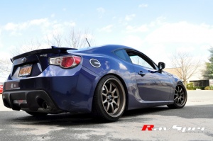 2013 Subaru BRZ with 18x9 Work Emotion XD9 wheels