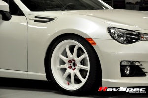 2013 Subaru BRZ with 18x9 Work Emotion XD9 wheels