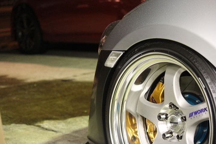 2013 Subaru BRZ with 18x10 Work Meister S1R wheels