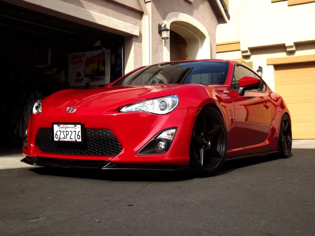 2013 Scion FR-S with 17x8.25 XXR 535 wheels
