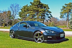 2013 Subaru BRZ with 18x8.75 XXR 535 wheels
