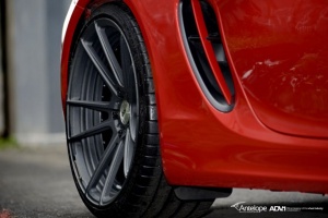 2015 Porsche 911 with 21x9 ADV.1 MV2 SL wheels