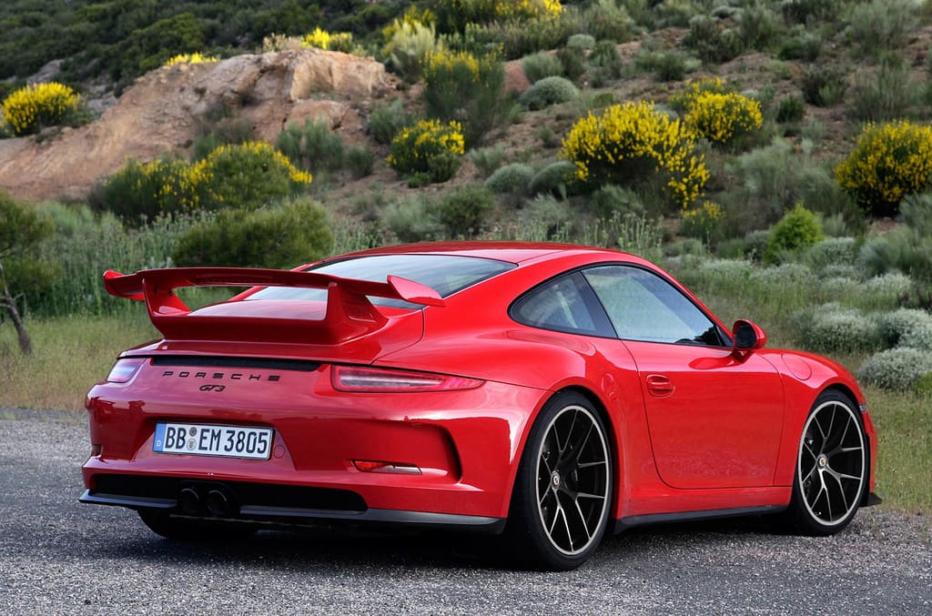2007 Porsche 997 GT3 with HRE P101 wheels