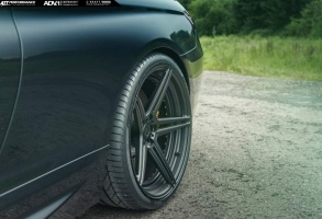2014 BMW M6 with 21x9.5 ADV.1 05 MV2 SL wheels