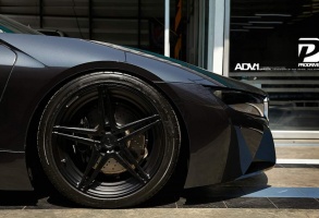 2015 BMW i8 with 20x8 ADV.1 05 MV2 SL wheels
