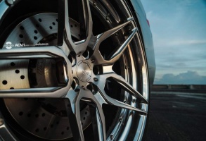 2013 BMW M5 with 21x10 ADV.1 05S MV2 CS wheels