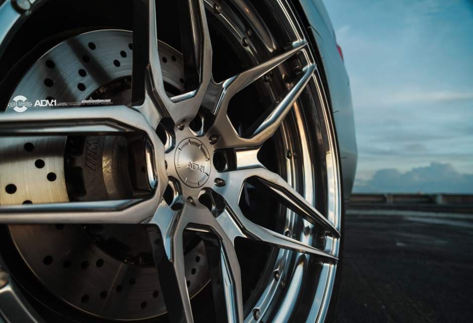 2013 BMW M5 with 21x10 ADV.1 05S MV2 CS wheels