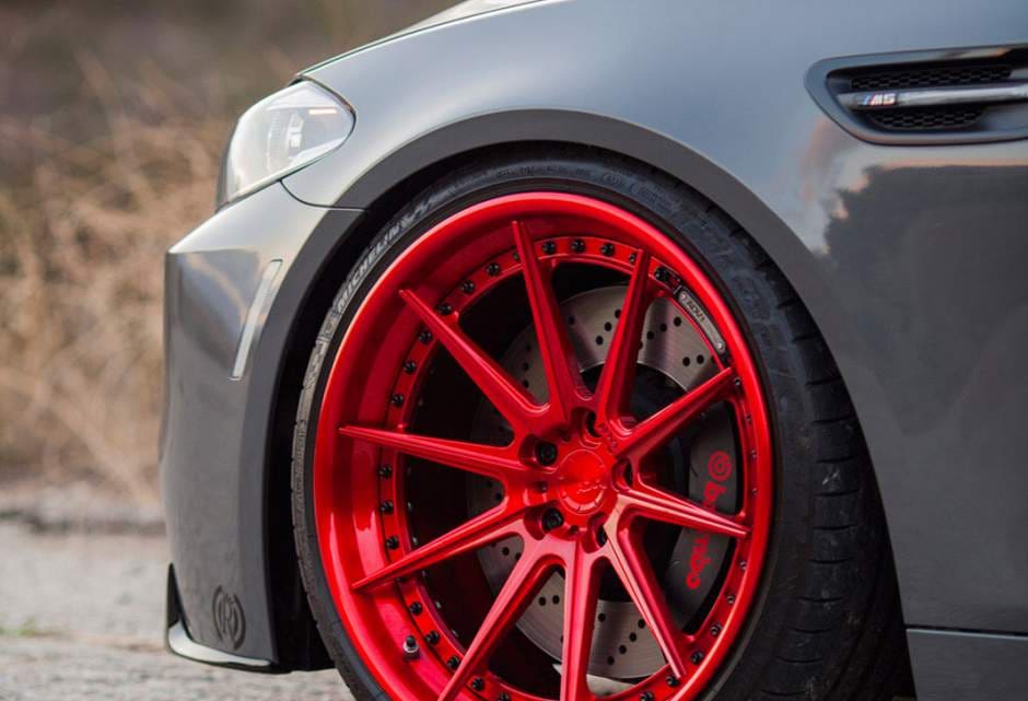 2013 BMW M5 with 21x10 ADV.1 10 Track Spec SL wheels