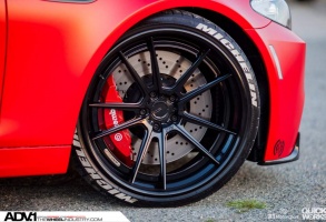 2013 BMW M5 with 21x10 ADV.1 5.2 Track Spec SL wheels