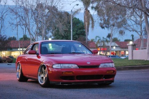 1995 Nissan S14 with 18x9.5 XXR 962 wheels