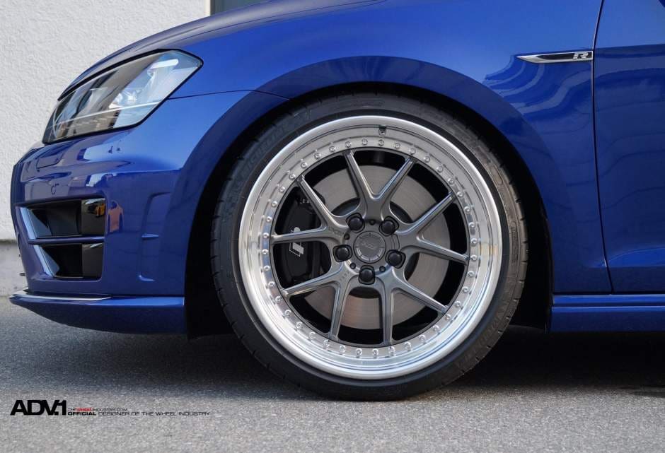2015 Volkswagen Golf R with 19x9 ADV.1 5.0 Track Function SL wheels