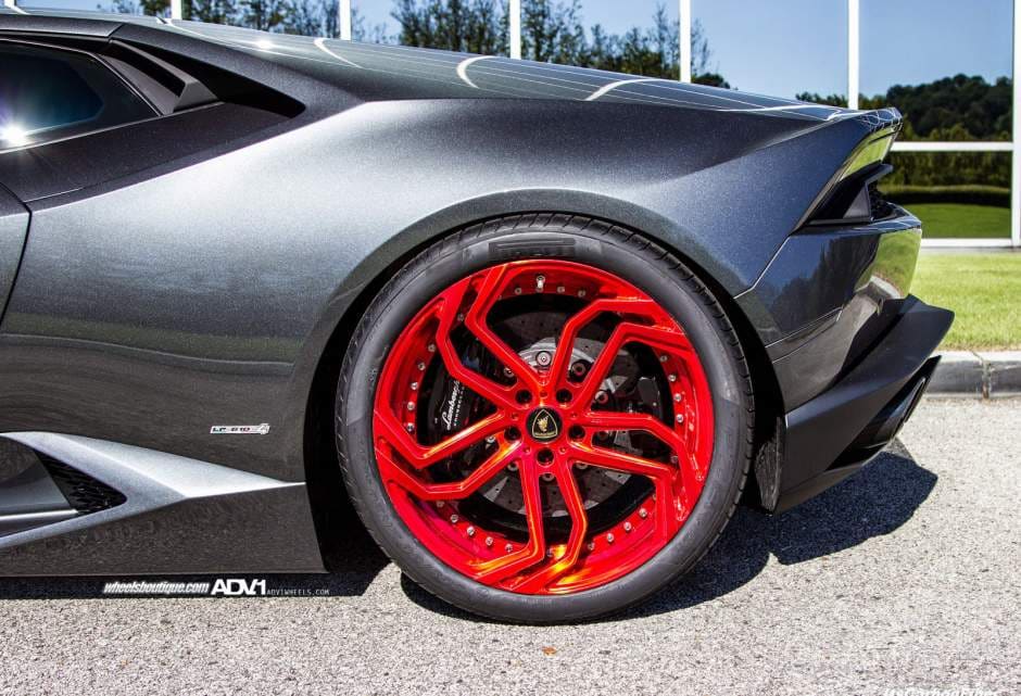 2015 Lamborghini Huracan with 20x8.5 ADV.1 NL2 MV2 wheels
