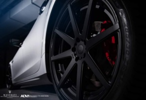 2013 Maserati Quattroporte with 21x9 ADV.1 08 MV2 wheels