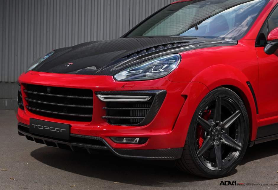 2014 Porsche Cayenne with 21x10.5 ADV.1 6 MV2 SL wheels