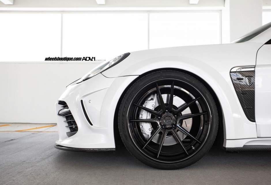 2012 Porsche Panamera with 22x10 ADV.1 5.2 Track Spec SL wheels